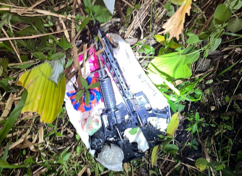 De acuerdo a las FF. AA., el arsenal era usado para perpetrar asesinatos.