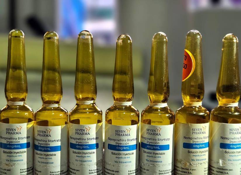 Los técnicos detectaron frascos de norepinefrina —medicamento para elevar la presión arterial en casos de emergencia— con etiquetas manipuladas.