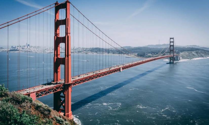 El puente Golden Gate ha sido escenario de varias películas famosas de las últimas décadas.