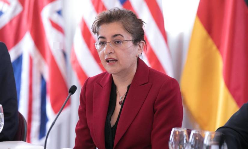 Silvia Espíndola, viceministra ecuatoriana de Movilidad Humana.