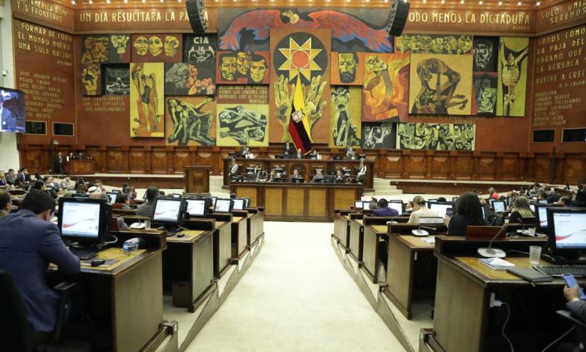 El Parlamento se prepara para la investidura de Daniel Noboa como presidente de la República, este jueves 23 de noviembre.