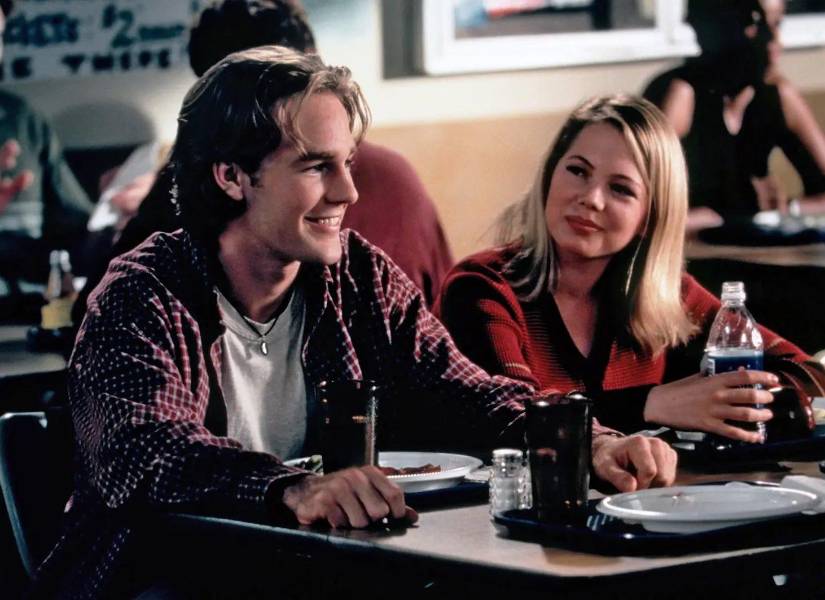 Imagen de James Van Der Beek en Dawson's Creek.