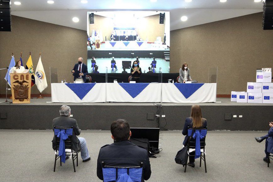 Unión Europea ratifica su apoyo al proceso electoral en Ecuador