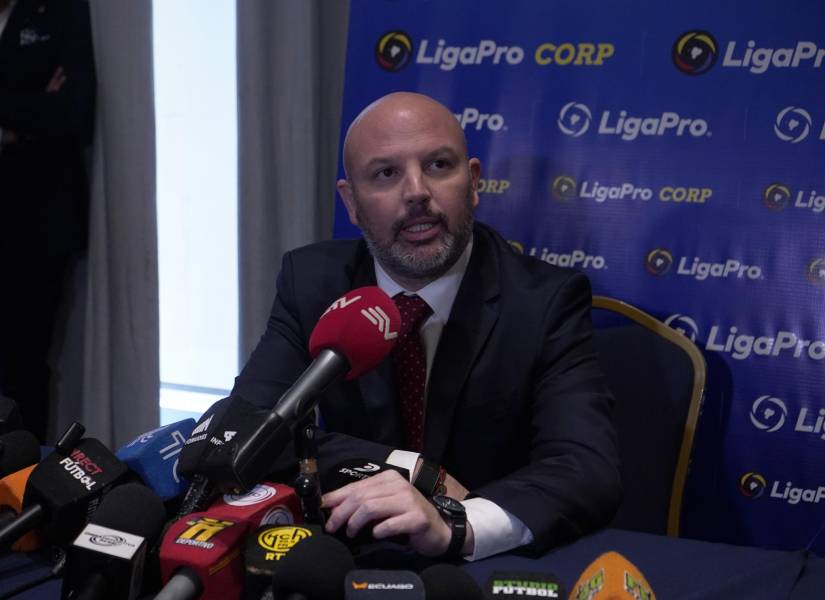 Miguel Ángel Loor anunció el nuevo formato de la LigaPro para el 2026.