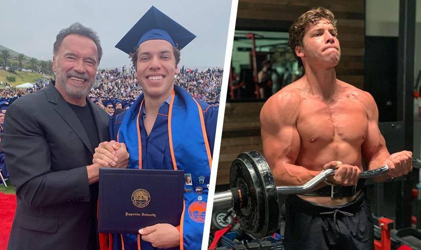 Uno de los hijos de Arnold Schwarzenegger, Joseph Baena, se viraliza por increíble parecido con su padre en video