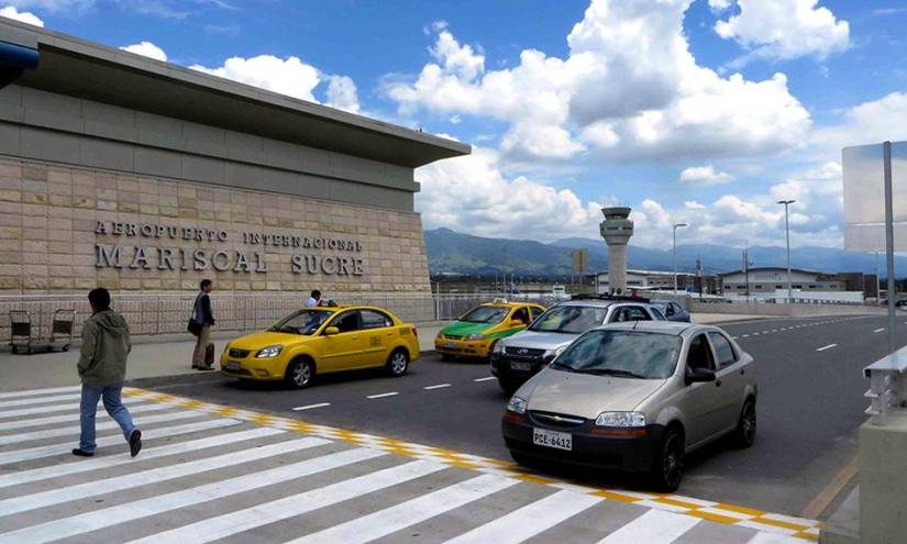 Vías hacia el Aeropuerto de Quito funcionarán en un sentido, este domingo 31 de julio