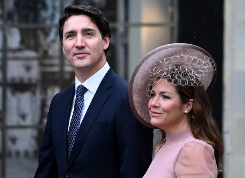 Justin Trudeau y Sophie Grégoire Trudeau estuvieron casados por 18 años y tuvieron tres hijos.