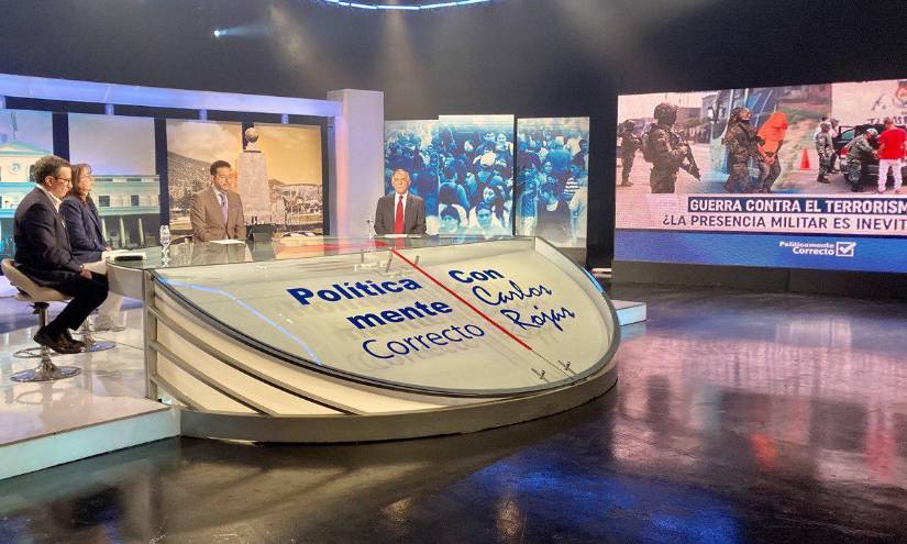 Programa Políticamente Correcto transmitido este domingo, 30 de abril de 2023.