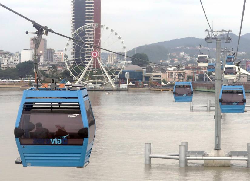 Imagen de archivo de las cabinas de la Aerovía.