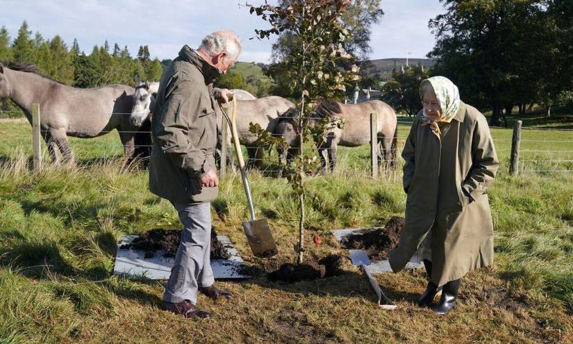 La reina Isabel II y el príncipe Felipe.