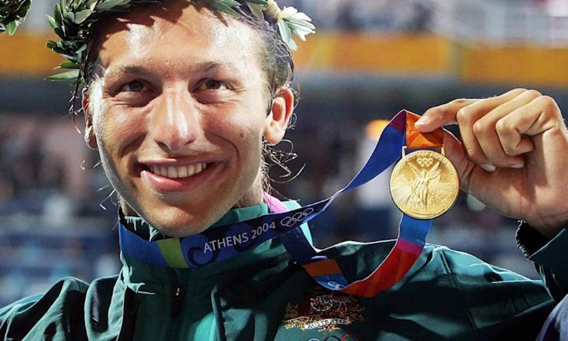 Ian Thorpe, nadador Australiano ganó 4 medallas olímpicas