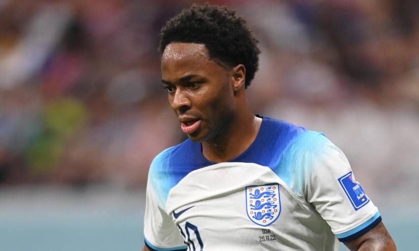 Raheem Sterling, extremo de la selección inglesa