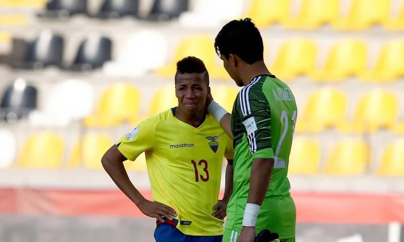 Byron Castillo disputó el Mundial Sub-17, pero luego fue removido del plantel Sub-20 de Ecuador.