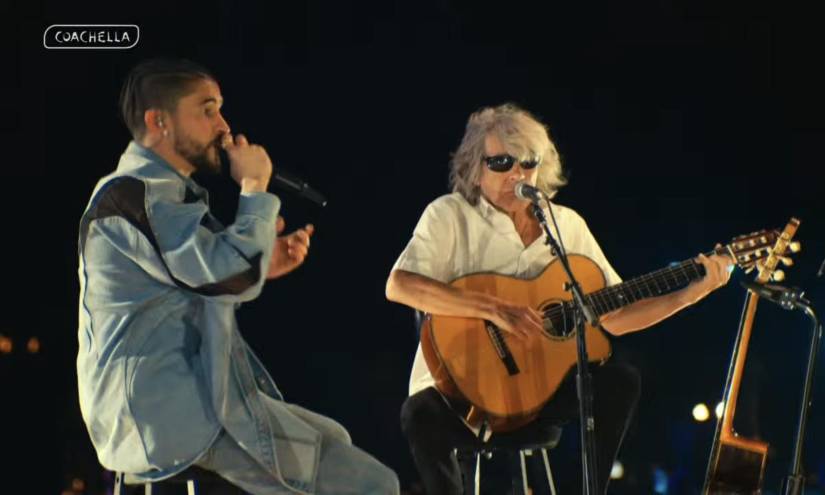 Bad Bunny José Feliciano en Coachella.
