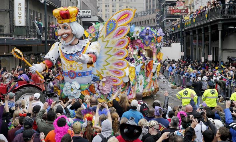 La popularidad del carnaval de Nueva Orleans tiene sus orígenes en la antiguedad.