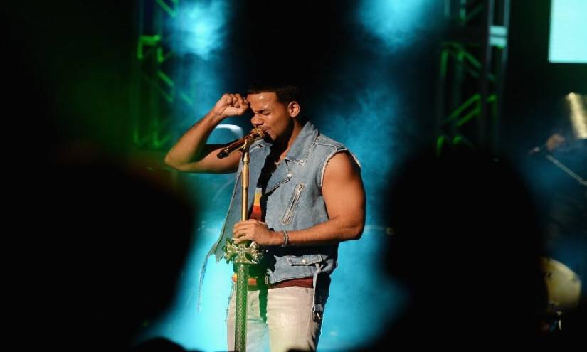 Imagen de archivo de Romeo Santos en un concierto.
