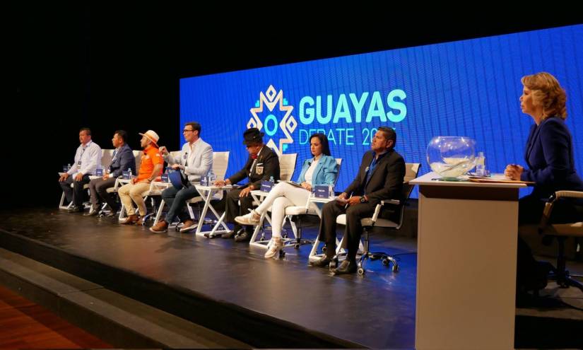 EN VIVO: Debate de candidatos a la Prefectura de Guayas para las elecciones seccionales 2023