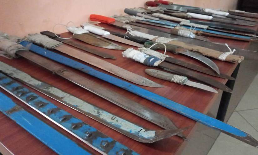 Fusiles, droga, celulares y hasta un taller para construir armas artesanales: lo que se halló en la Penitenciaría del Litoral