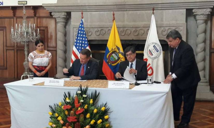 USAID regresa a Ecuador y entrega USD 30 millones