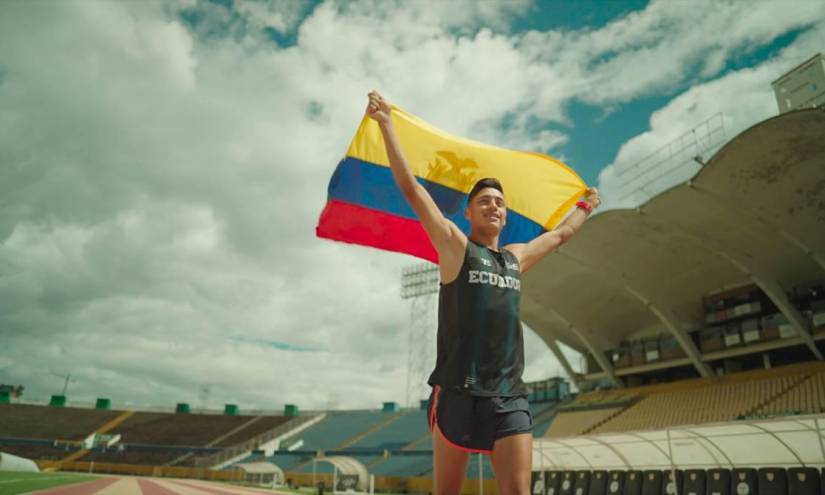 David Hurtado se lleva la medalla de oro en los 20 Km. marcha en los Juegos Panamericanos Junior