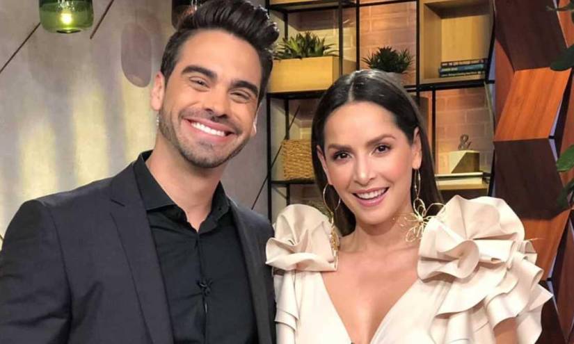 Nueva pareja de Carmen Villalobos confiesa su relación en vivo: Somos novios