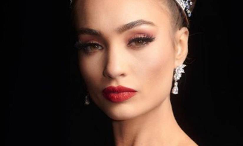 Así luce el rostro de R'Bonney Gabriel, Miss Universo 2022, sin una gota de maquillaje