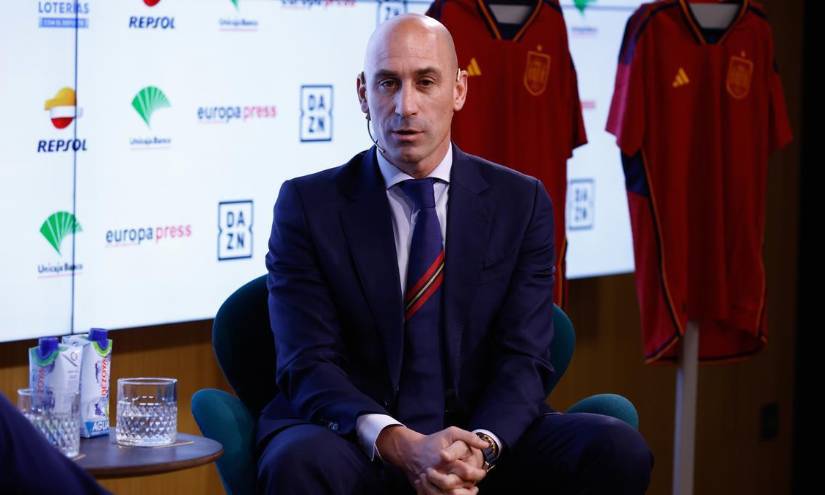Luis Rubiales, presidente de la Federación Española de Fútbol.