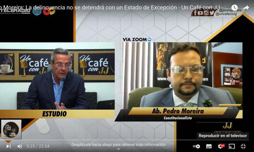 Jorge Glas 'no conoce' a Pedro Moreira, según su defensa; pero él aclara por qué lo respalda
