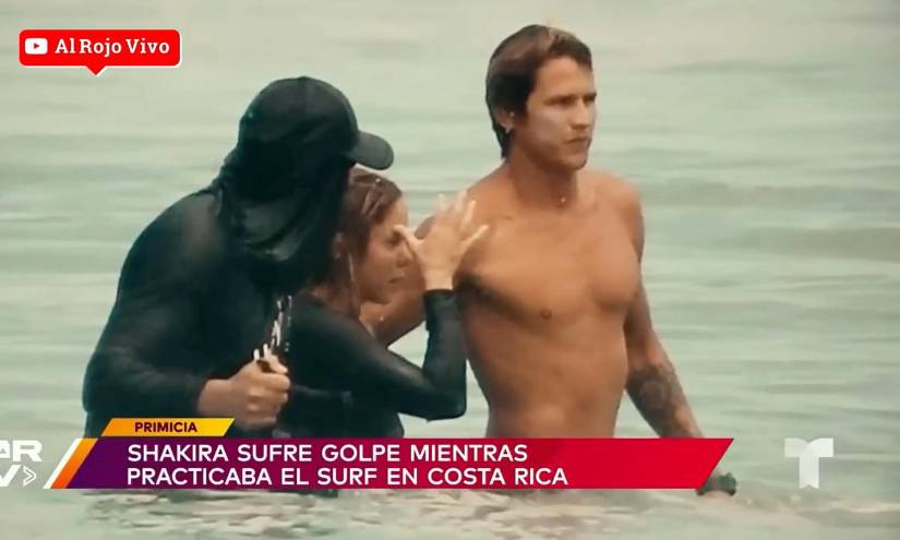 Captura de pantalla de las imágenes emitidas.