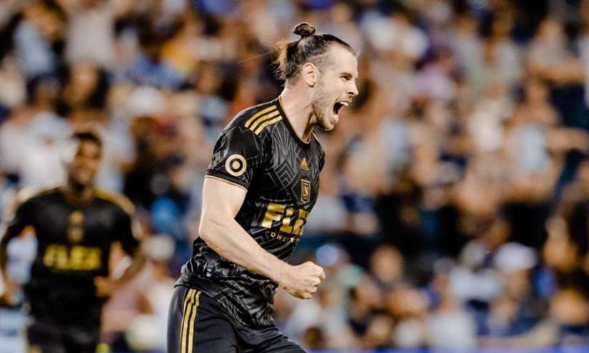 Gareth Bale anota su primer gol en triunfo de Los Ángeles FC con Cifuentes y Palacios en cancha