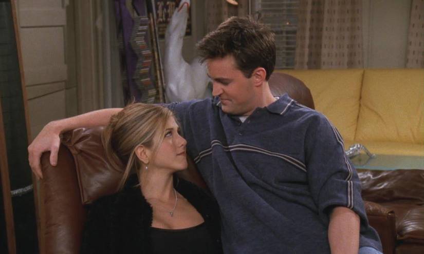 Imagen de archivo de Friends, Rachel y Chandler.