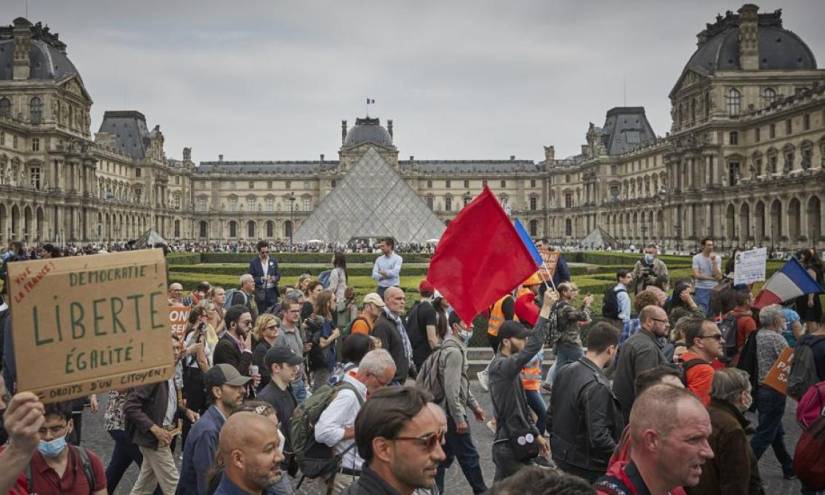 Protestas en Paris