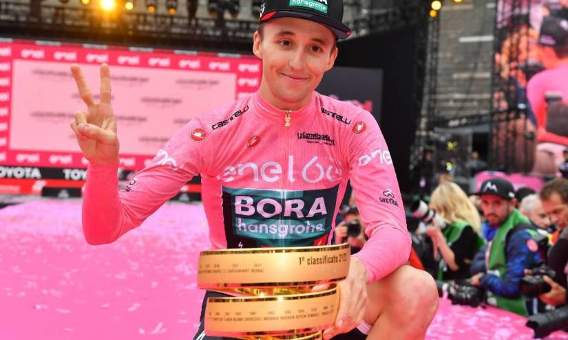 Jai Hindley se coronó campeón del Giro de Italia