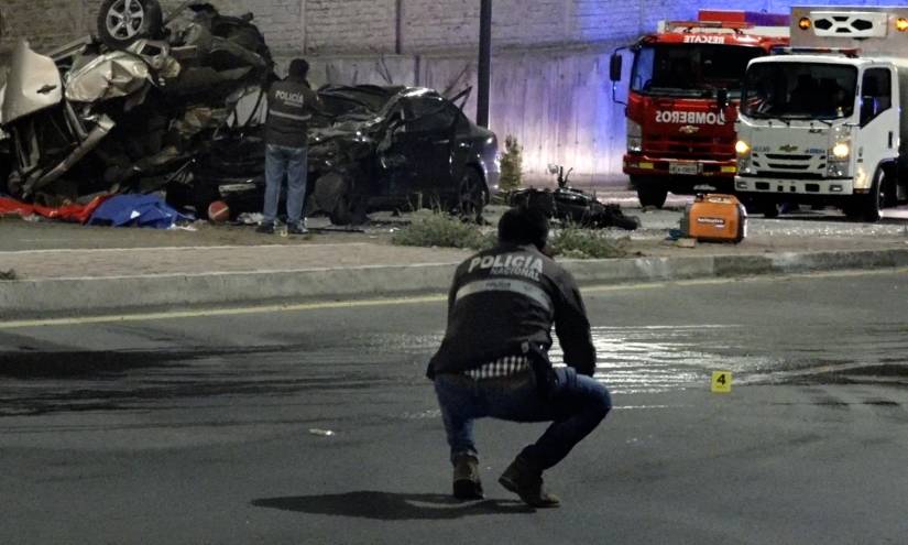 Según el ECU 911, el trágico hecho aconteció alrededor de las 22:45.