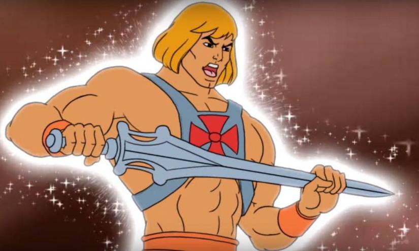El personaje con el que se hizo a conocer en el mundo del doblaje Rubén Moya fue He-Man.