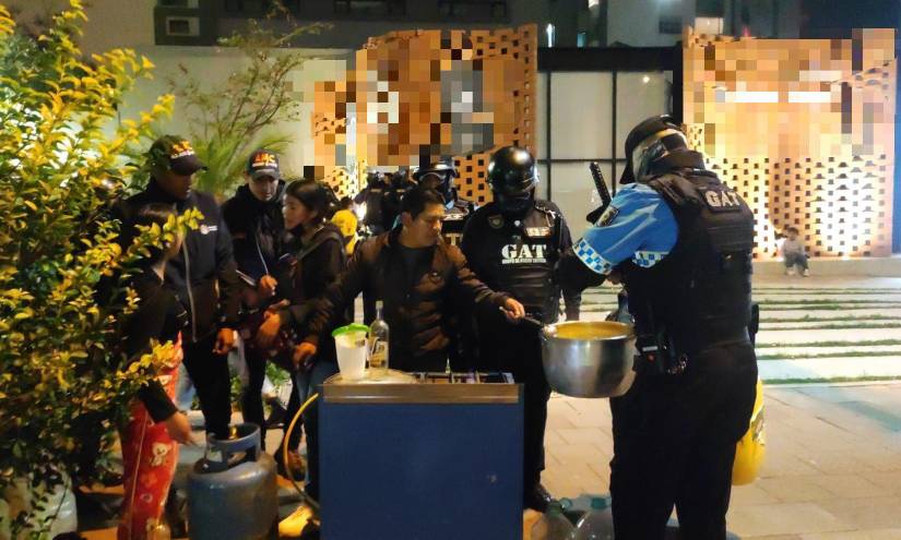 Fiestas de Quito: se registran aglomeraciones en la av. Shyris