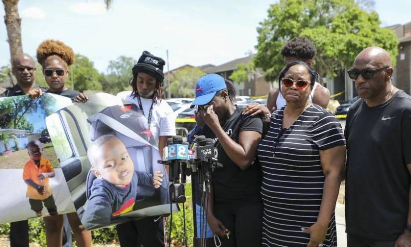 Familiares del pequeño Taylen Mosley y su madre, Pashum Jaffery, claman justicia por sus muertes.
