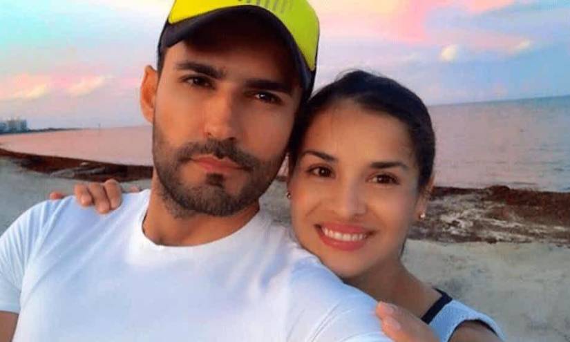 Imagen de archivo de Fabián Ríos y su esposa Yuly Ferreira.