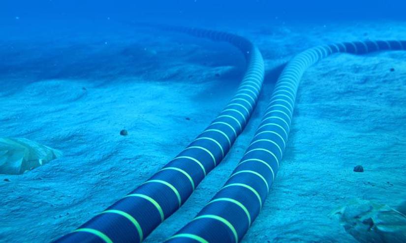 Los cables son generalmente del ancho de una manguera para regar jardines.