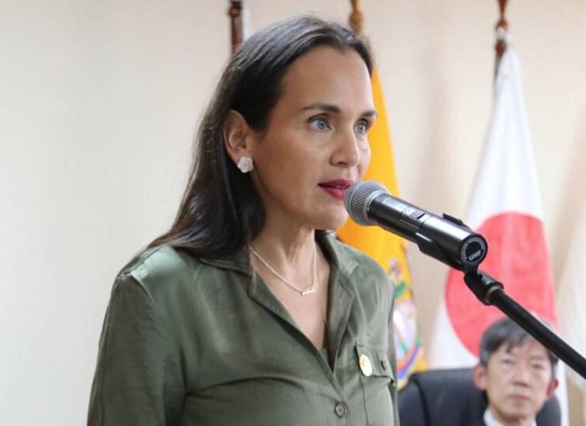 Inés Manzano, ministra de Energía y Minas.