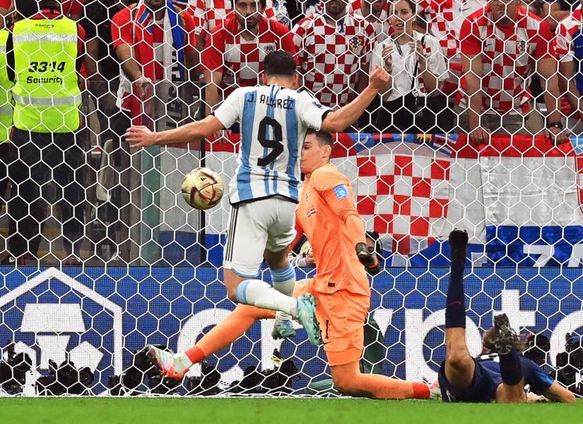 Mundial de Fútbol. Argentina golea a Croacia en la semifinal. (2022)