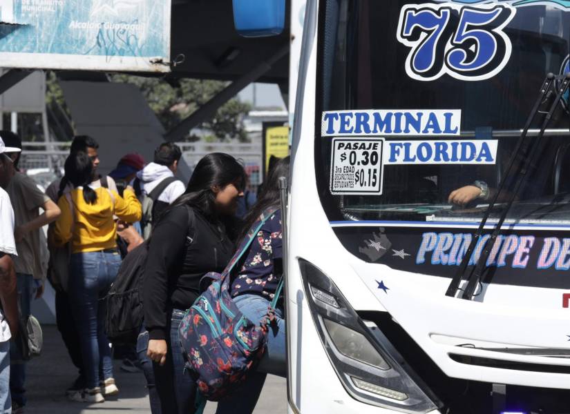 Según la ATM, más de 1,3 millones de ciudadanos usan diariamente los buses urbanos de Guayaquil.
