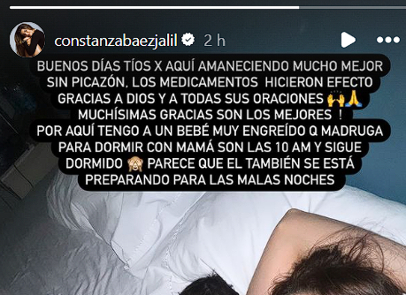 Constanza Báez.