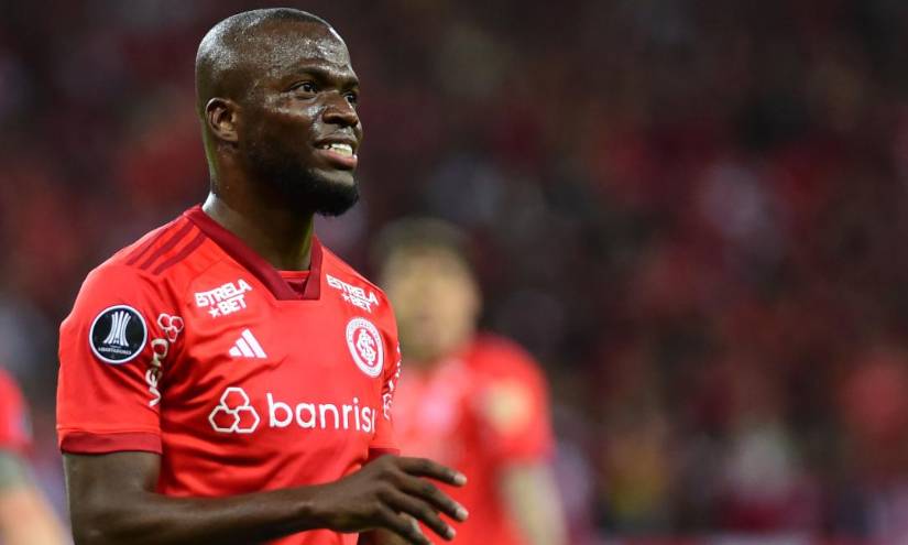 Enner Valencia, figura del Internacional de Brasil.