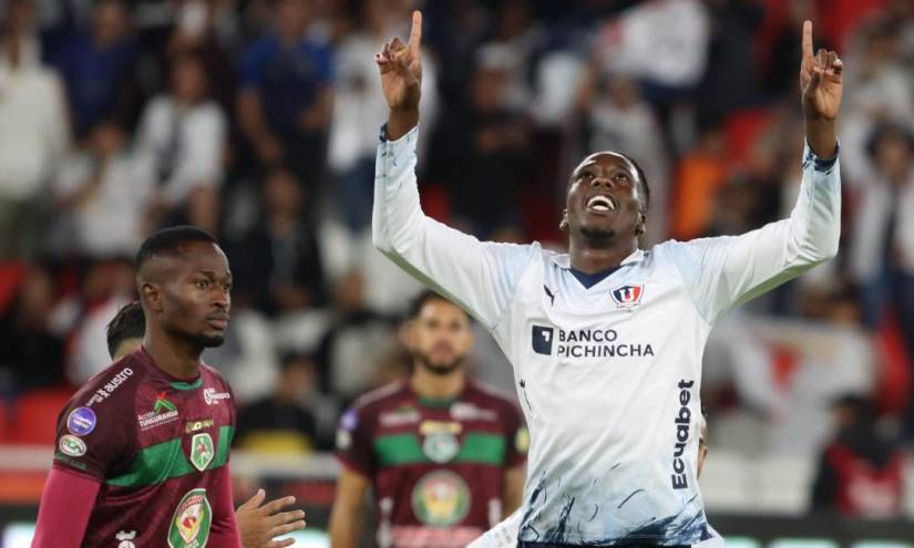 Jan Hurtado, celebrando un doblete.