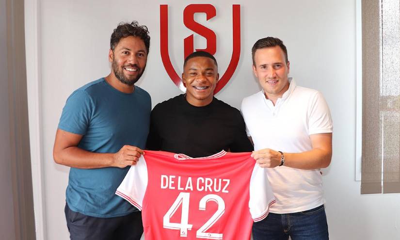 Maicky De La Cruz, jugador del Stade Reims de Francia