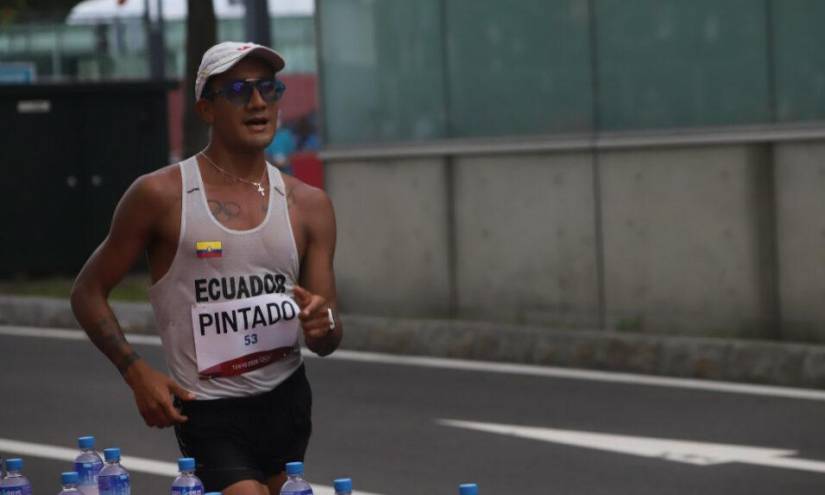Daniel Pintado queda cuarto en los 35 kilómetros marcha y rompe récord sudamericano
