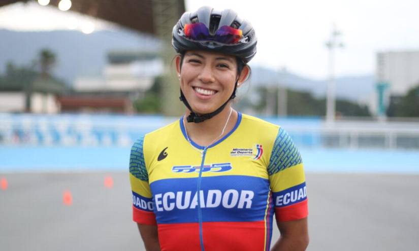 La patinadora María Loreto Arias consigue la primera medalla de Ecuador en los Juegos Suramericanos