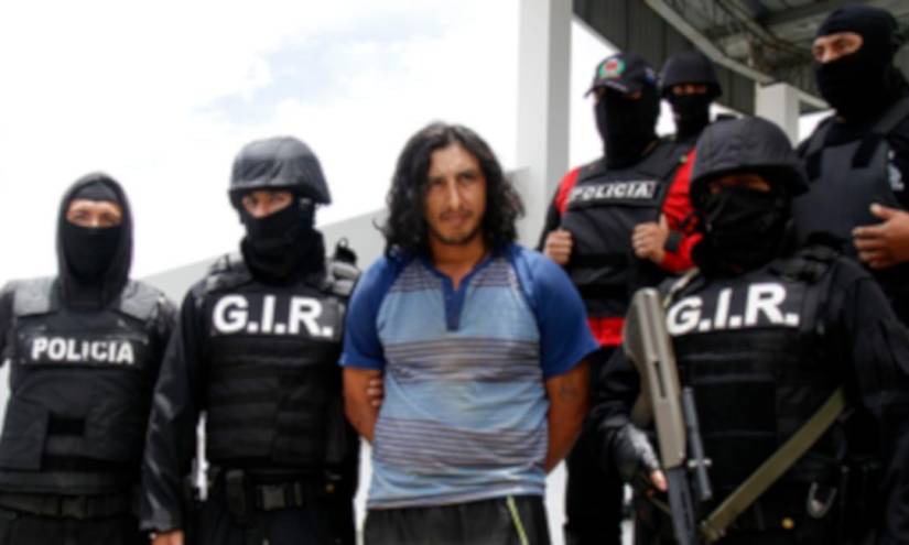 Colón Pico en una detención del 2012.