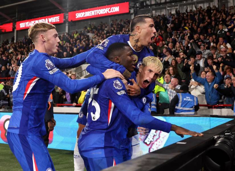 Moisés Caicedo ha marcado dos goles en cuatro partidos con el Chelsea.